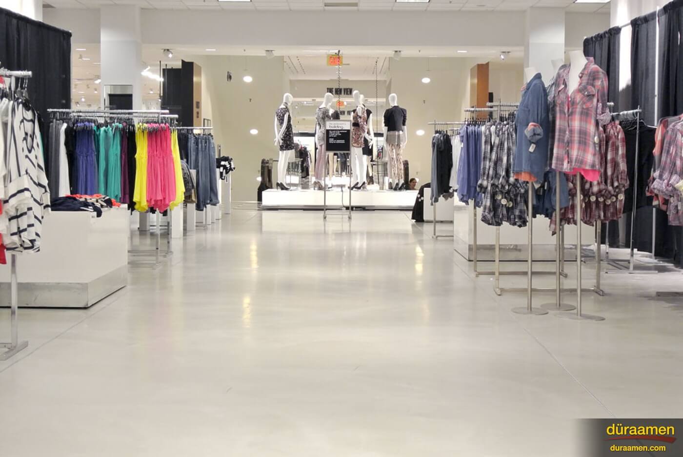 SelfLeveling Concrete in Bloomingdale's in Short Hills, NJ