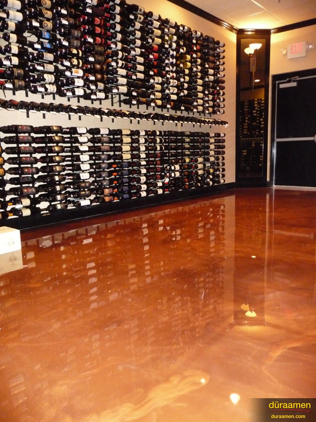 Metallic Epoxy Flooring in a Liquor Store in Piscataway, NJ