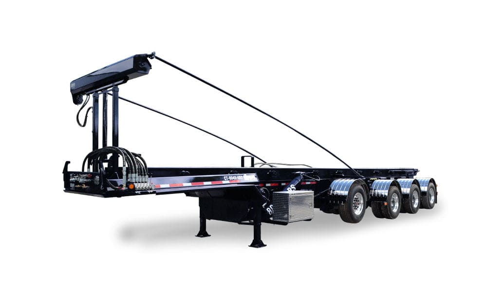 Gooseneck hooklift trailer Hooklift trailers Durabac