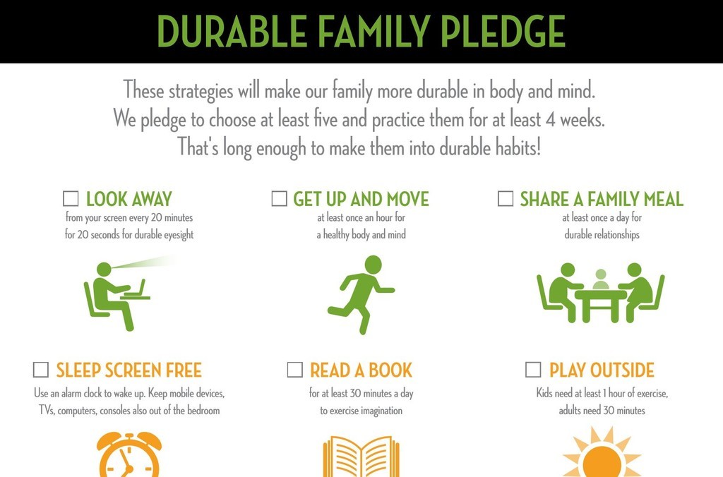 Durable Family Pledge The Durable Human
