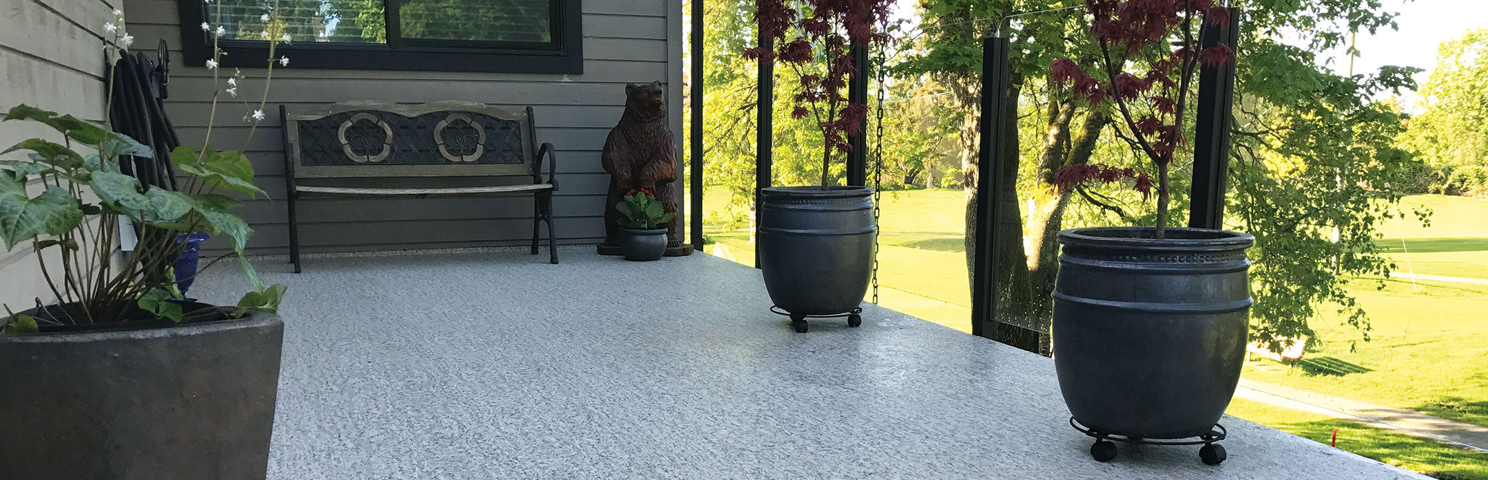 Porches and Patios with Attractive Surfaces that are Waterproof Protected
