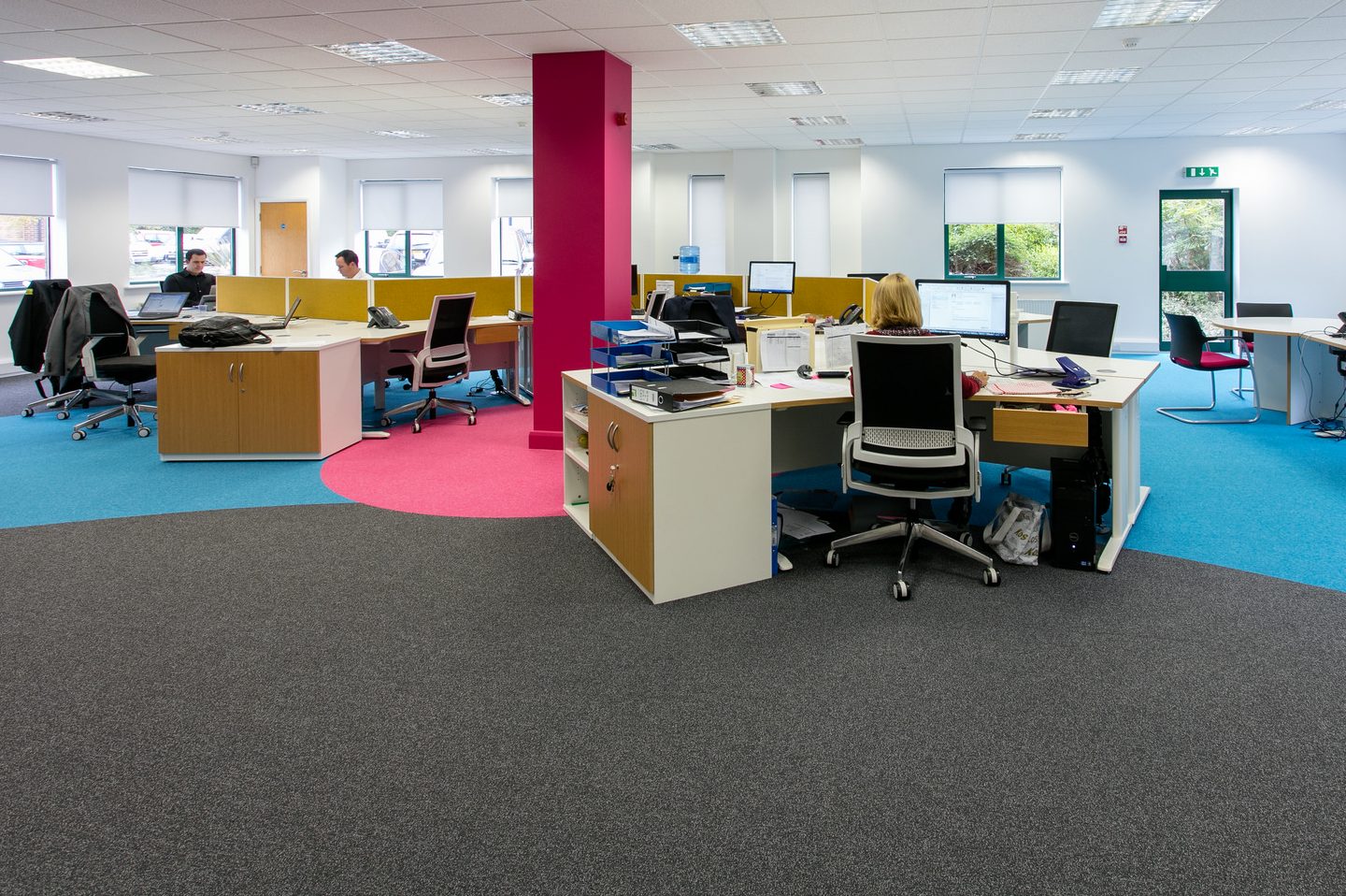 Colour schemes for a productive office environment Duraflor