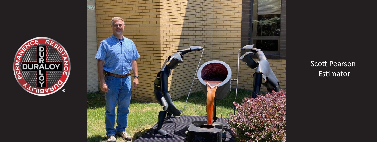 Scott Pearson Joins Duraloy Engineering Department Duraloy Technologies