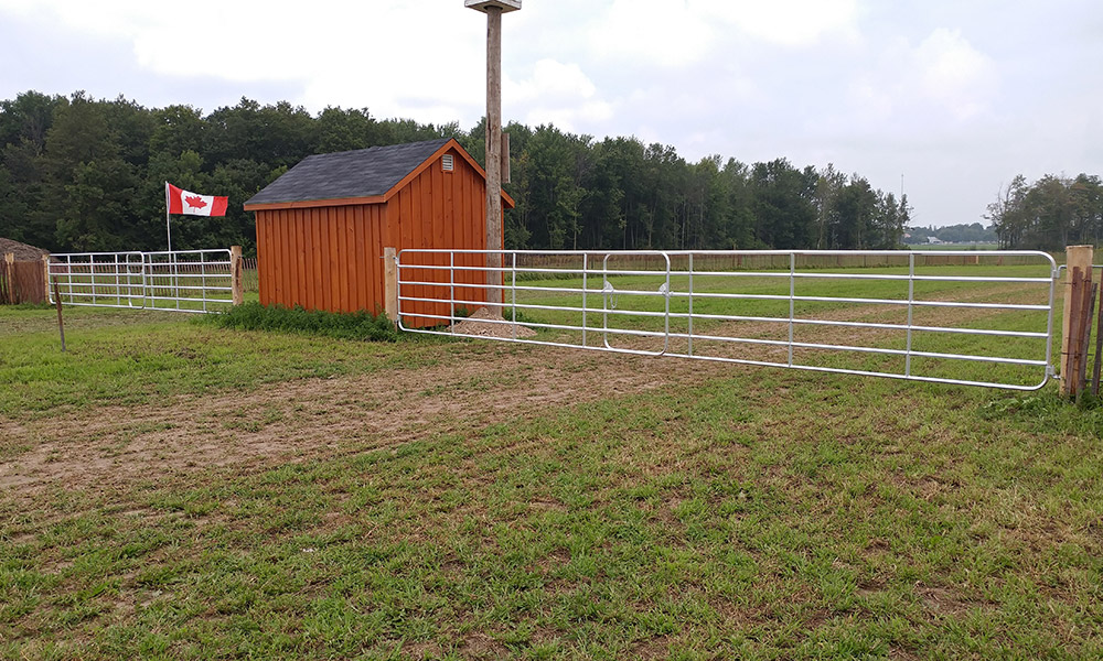 Duralume Standard 6Bar Farm Gate, HeavyDuty Aluminum Cattle Gate