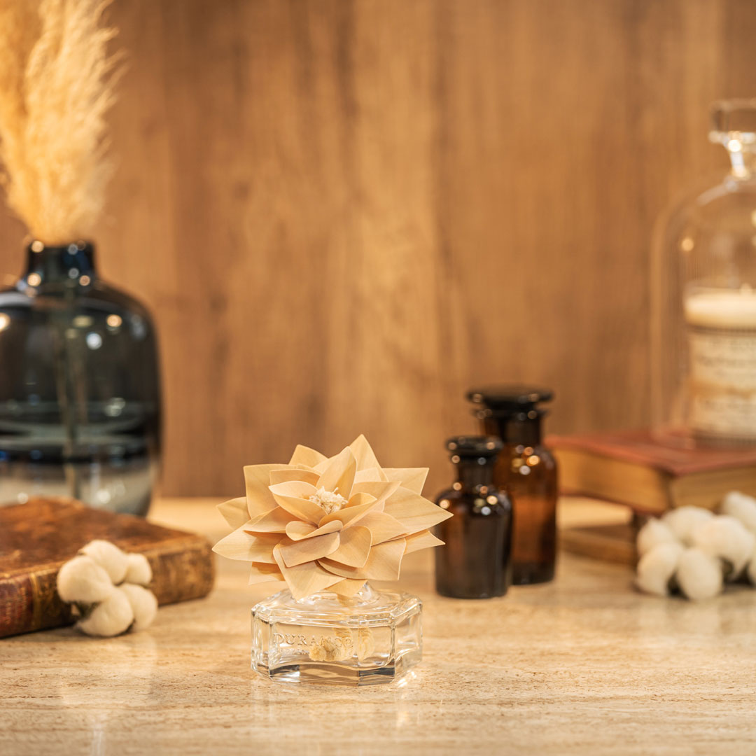 Scented Wooden Flower 100ml Monoï Flower » Durance Provence France