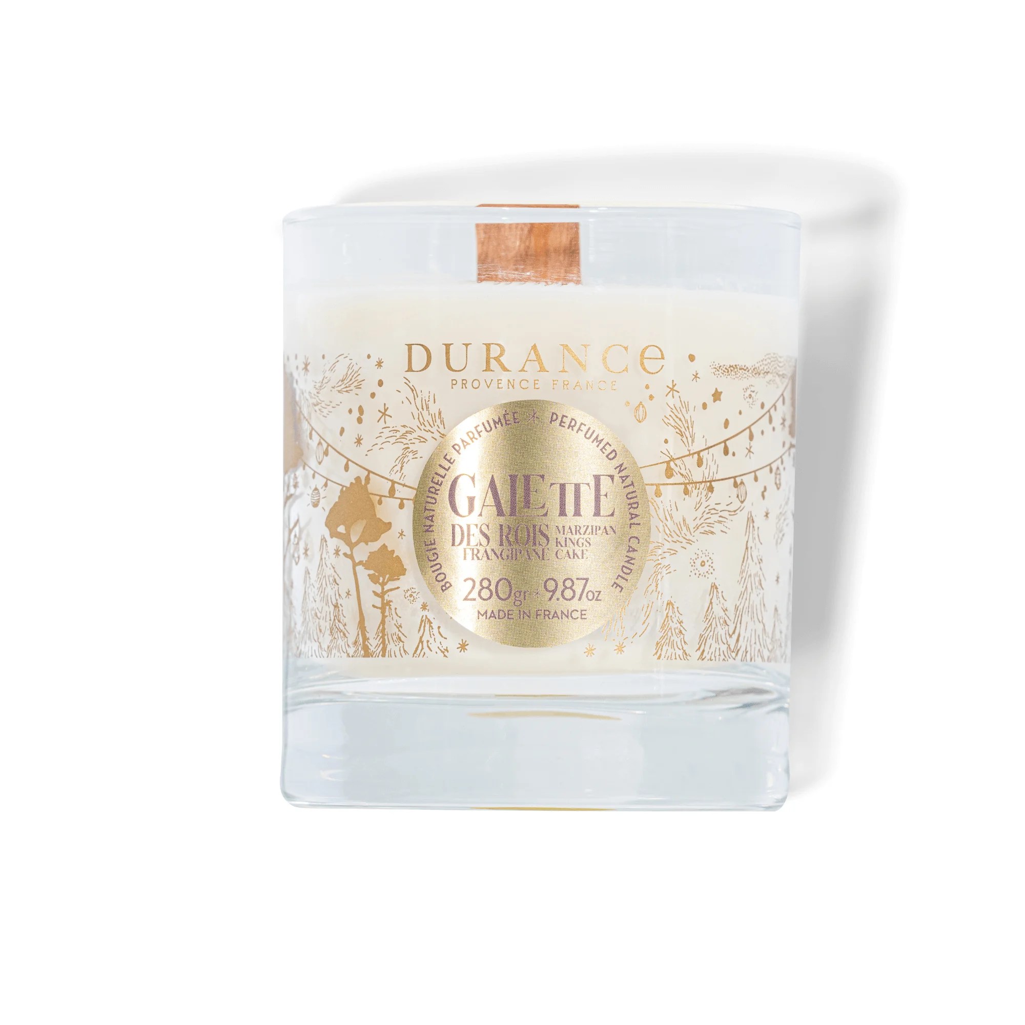 Perfumed Natural Candle 280g King’s Cake Christmas 2023 » Durance