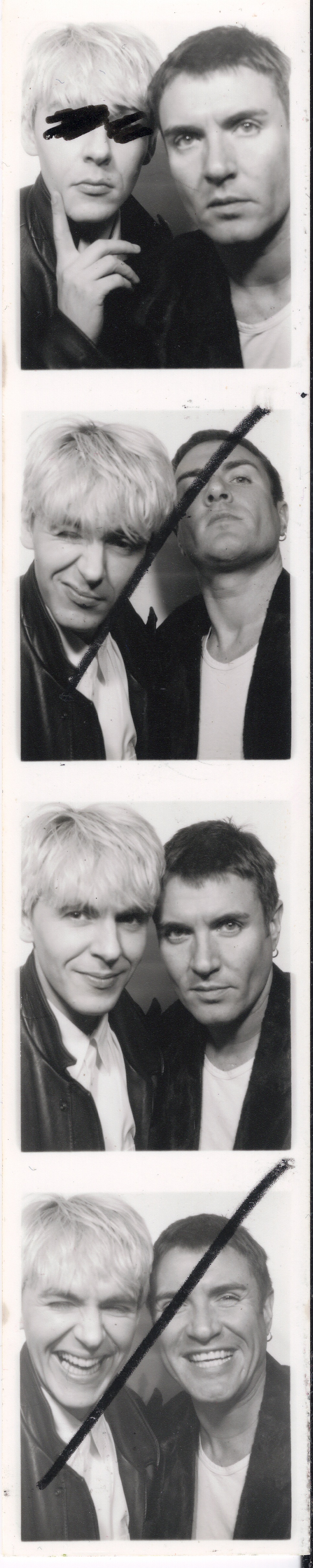 Duran Duran's Wedding Album Photo Strips Unveiled! Duran Duran