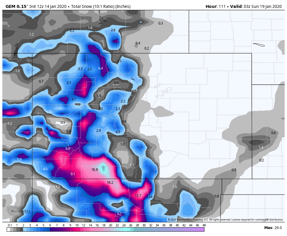 Thursday and Friday Storm Update Durango Weather Guy