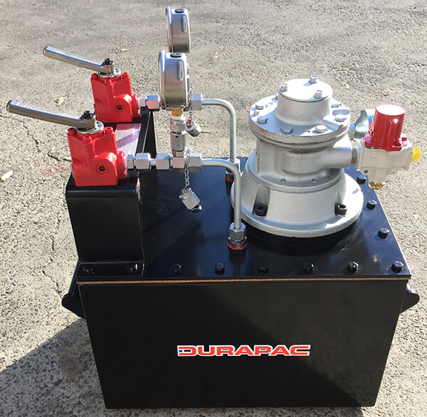 Custom Built Air Hydraulic Power Unit Durapac
