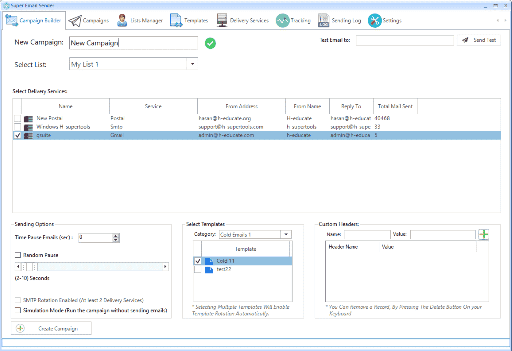Super Email Sender Free Download DuraScripts