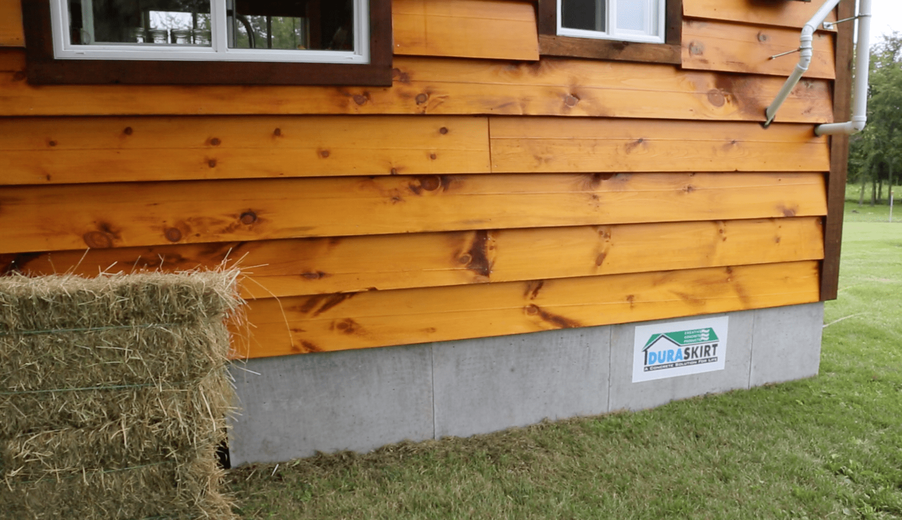 Precast Concrete Siding for Exterior & Backfilling DURASKIRT™