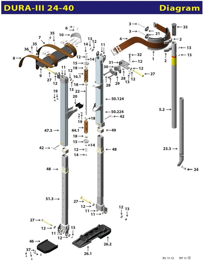 Dura III 2440 DuraStilts
