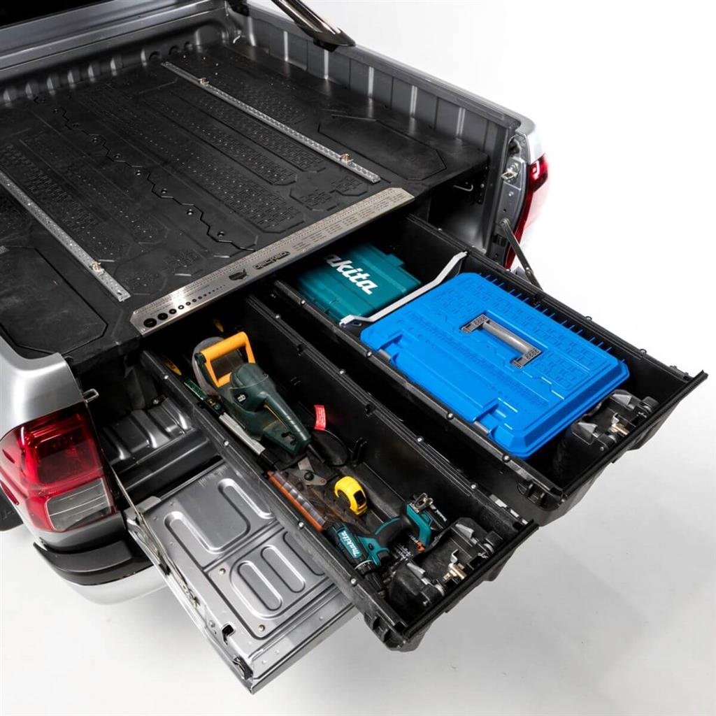 DECKED PICKUP TRUCK TWIN DRAWER STORAGE SYSTEM DuraSto Ltd.