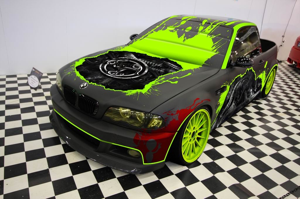 DURCI design BMW E46 Pickup livery