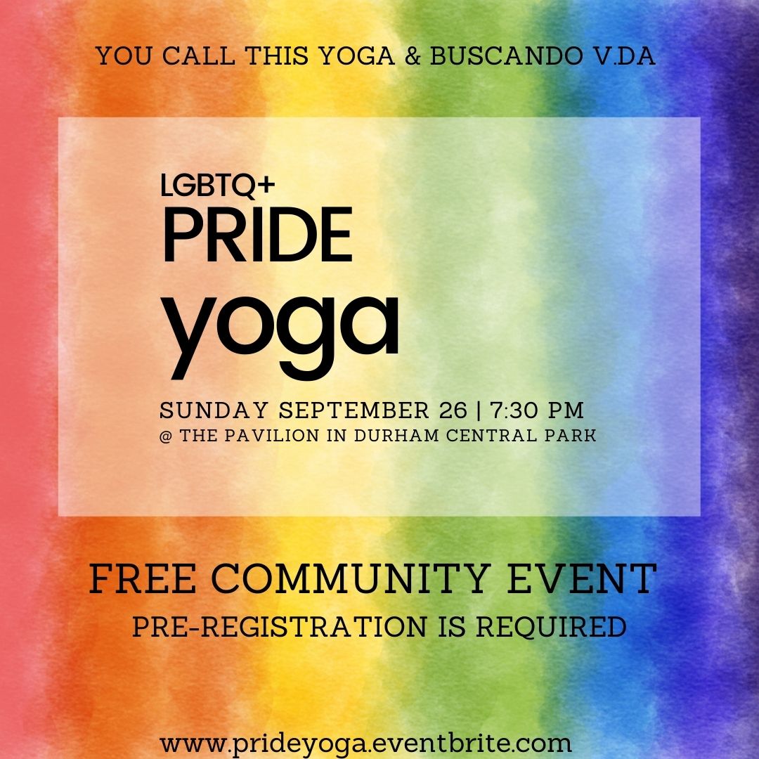 LGBTQ+ Pride Yoga Durham Central Park
