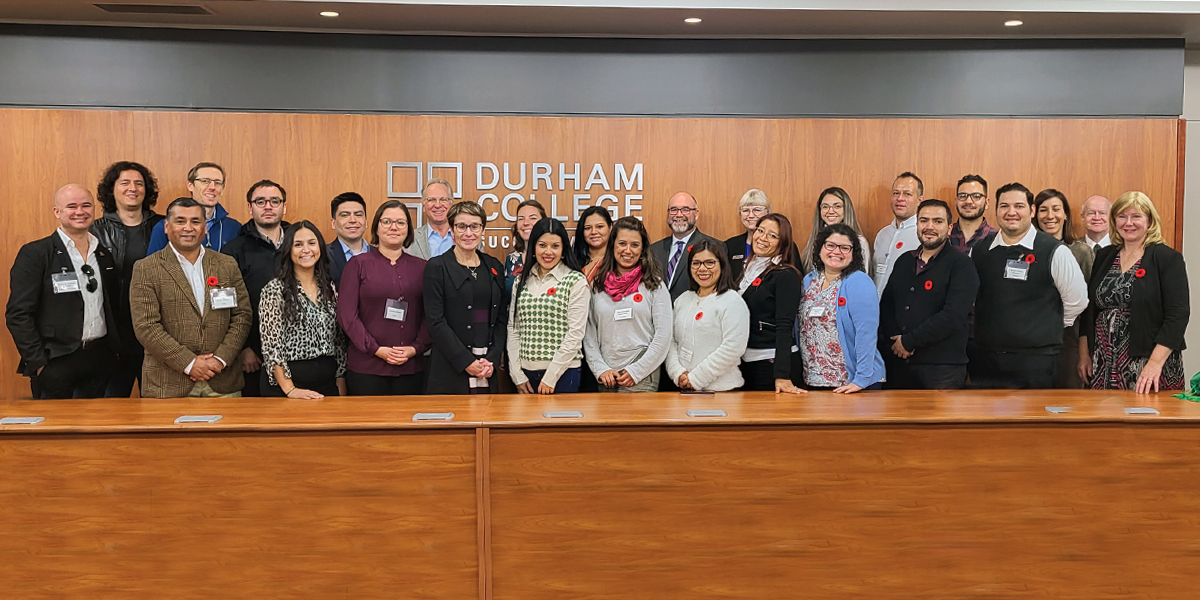 Durham College hosts first international delegation since 2019 Durham