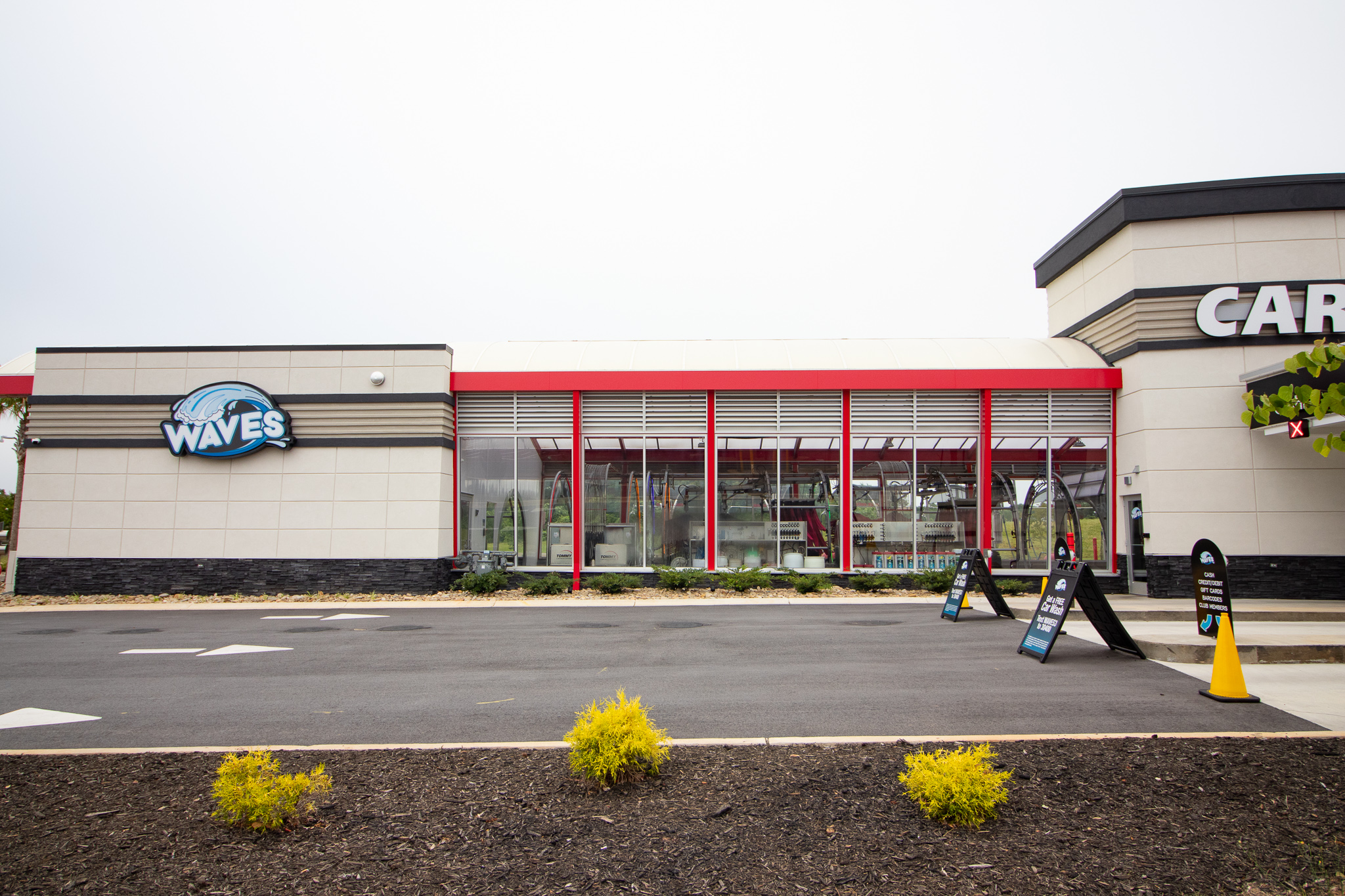 Waves Car Wash Durham Greene Construction Co.