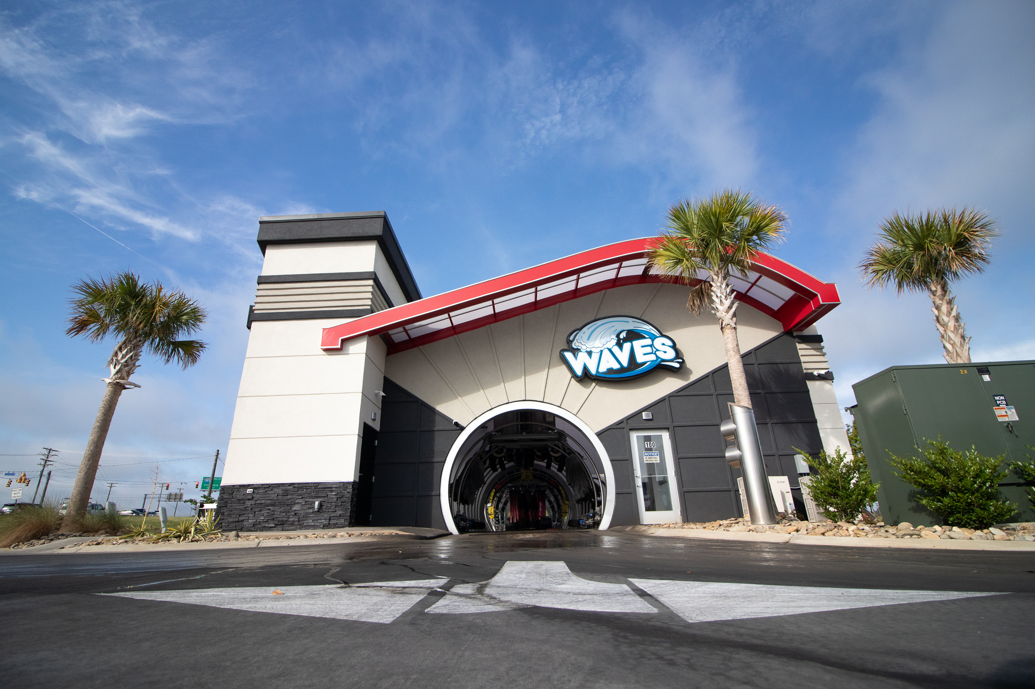 Waves Car Wash Durham Greene Construction Co.