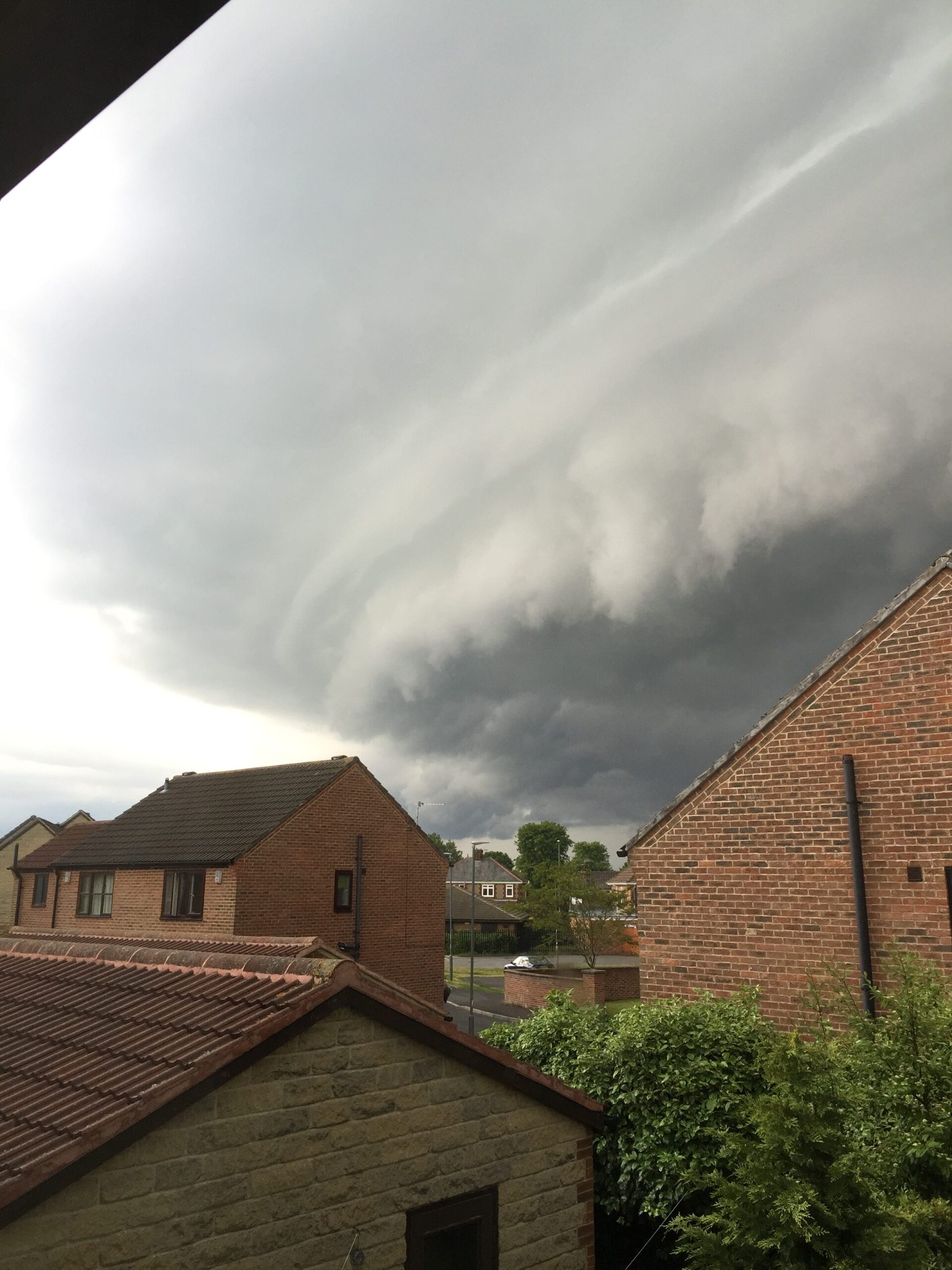 Shelf Cloud over Durham, July 2015 Durham UK Weather