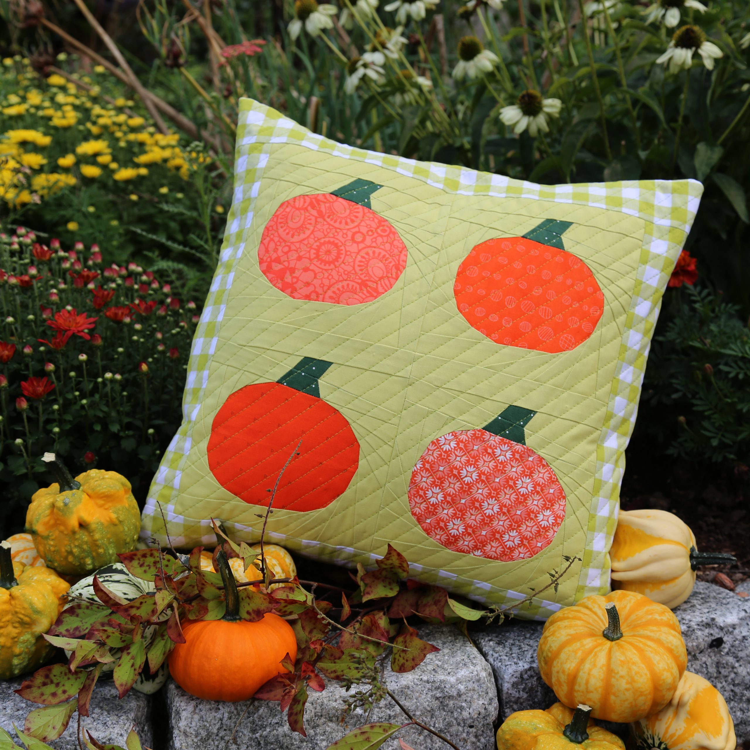 Pumpkin Pillow During Quiet Time