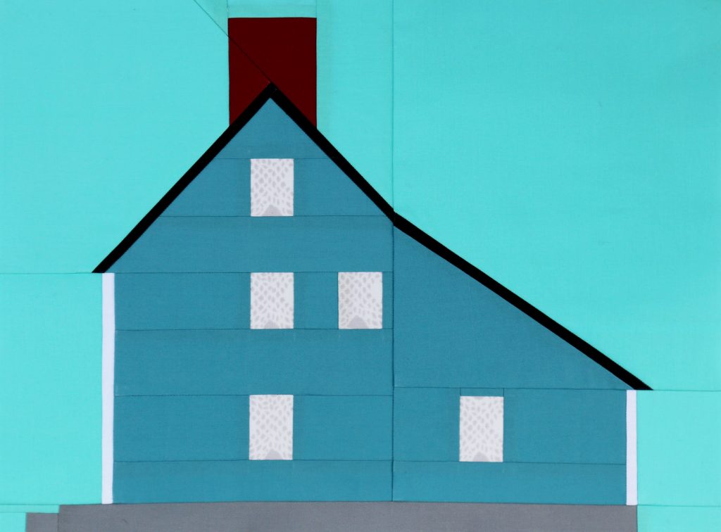 Saltbox House During Quiet Time