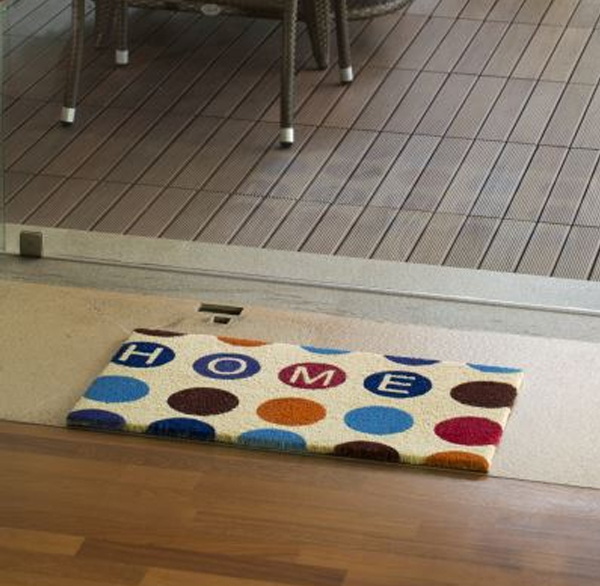 Duron Carpets PVC Backed Coir Door Mats, Rubber with Coir Door Mats