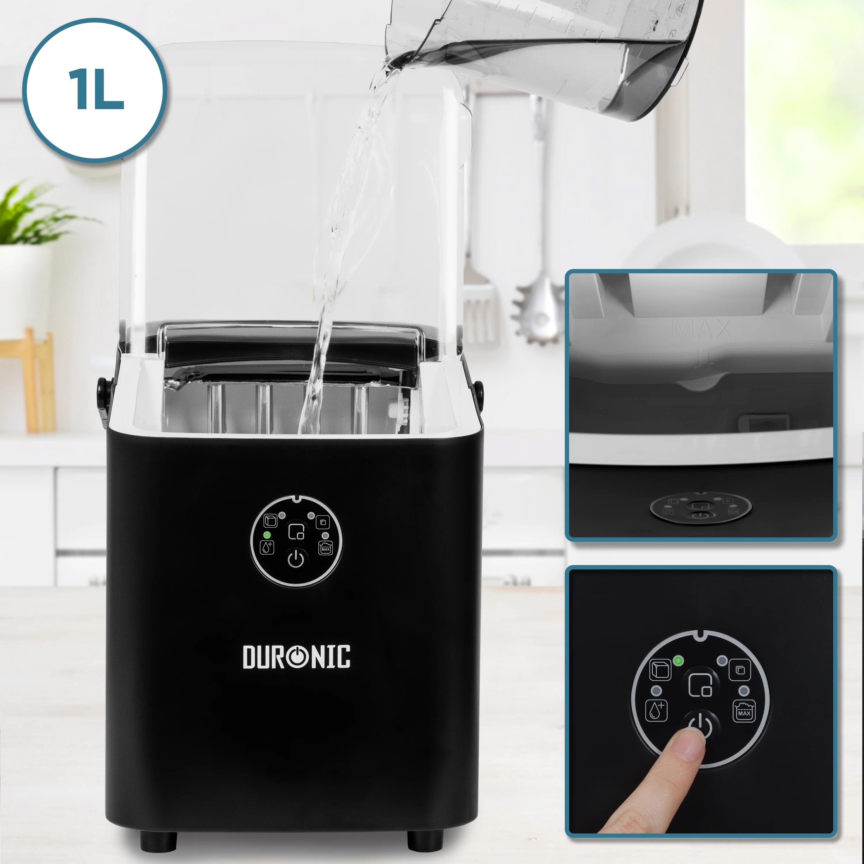 Duronic Ice Cream Maker IM540 Create Homemade Frozen Desserts like