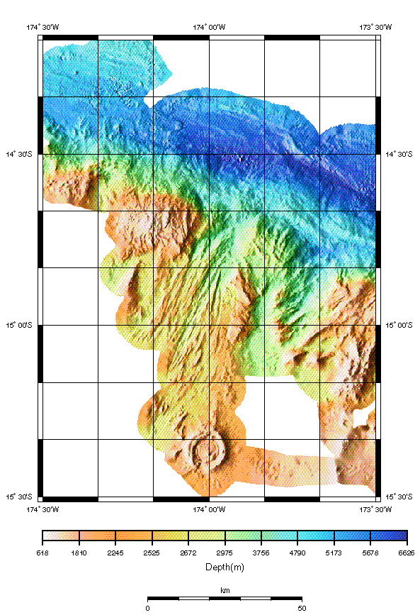 Bathymetry of the Tonga Trench and Forearc A Map Series