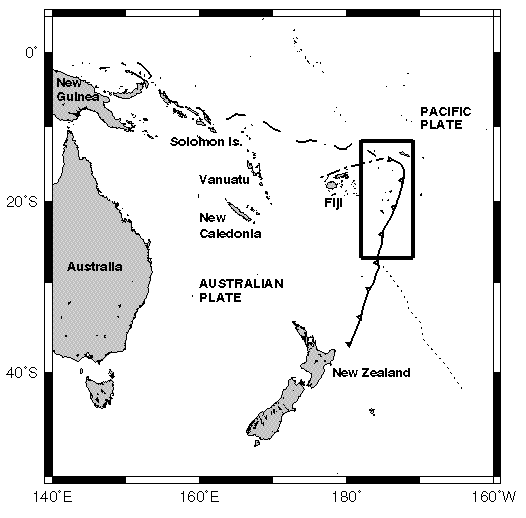 Bathymetry of the Tonga Trench and Forearc A Map Series