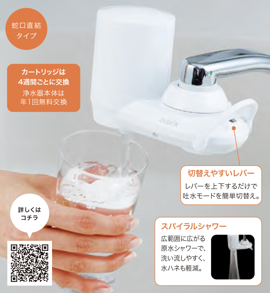 浄水器・天然水 キッチン レンタル商品 ご家庭用サービス 岡山のオフィス・お家の清掃ならダスキン高島・泉田店にお任せ！