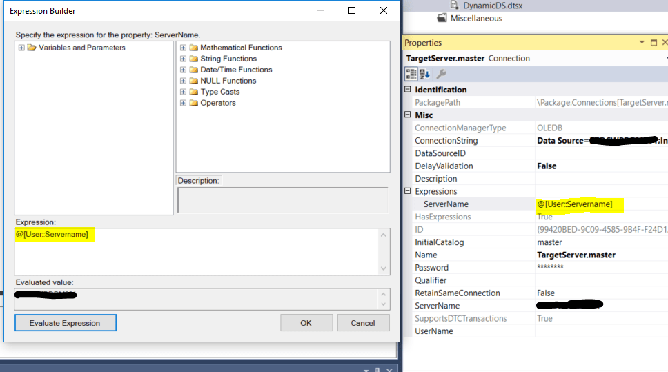 How to create dynamic data sources in SSIS SQL By Dustin