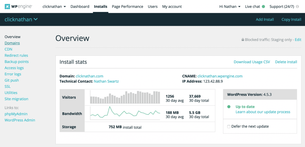 WP Engine Review: Is It Worth The Price? | Dustin Howes