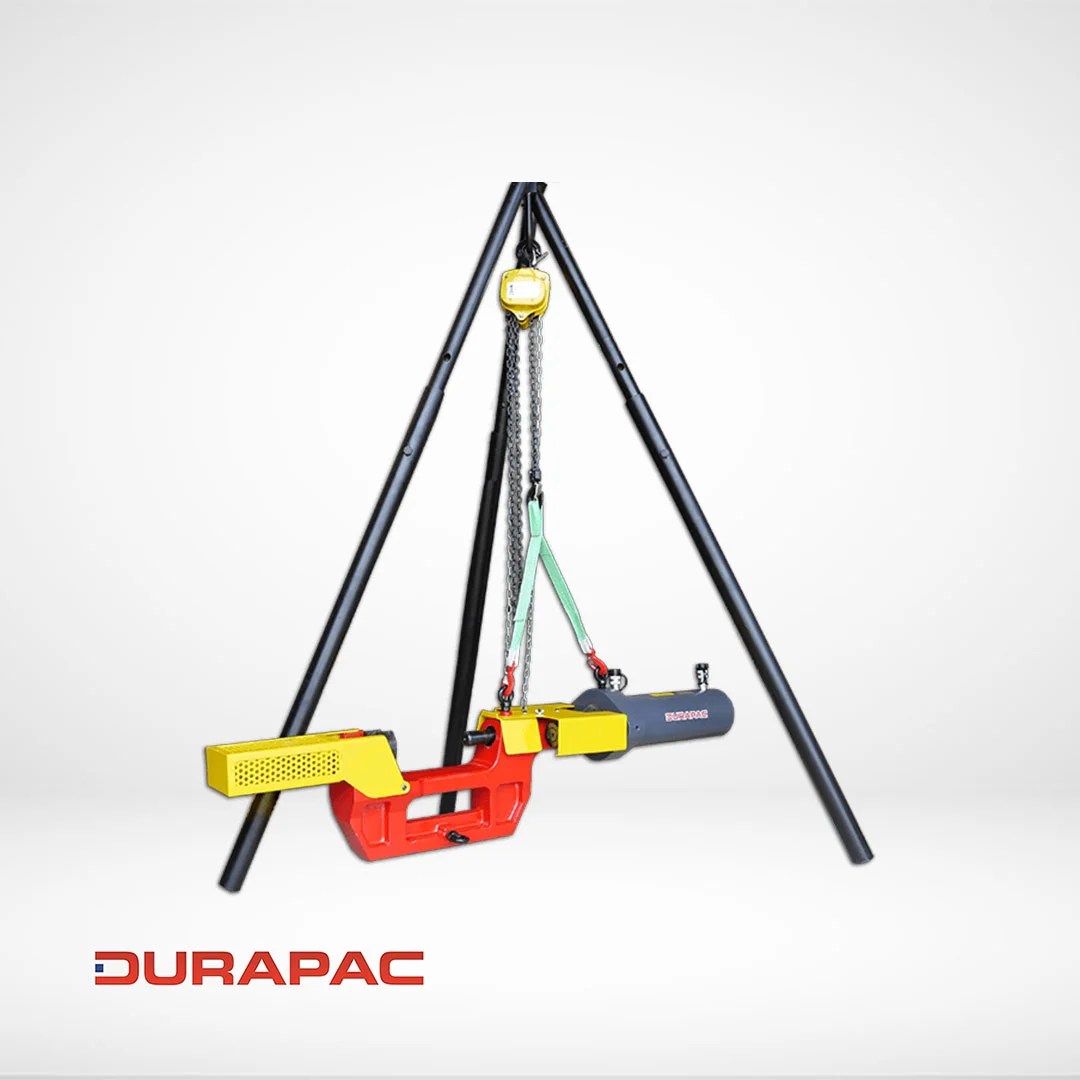 TTPSeries Track Link Pin Pusher & Installer Dutaflow Hydrolik