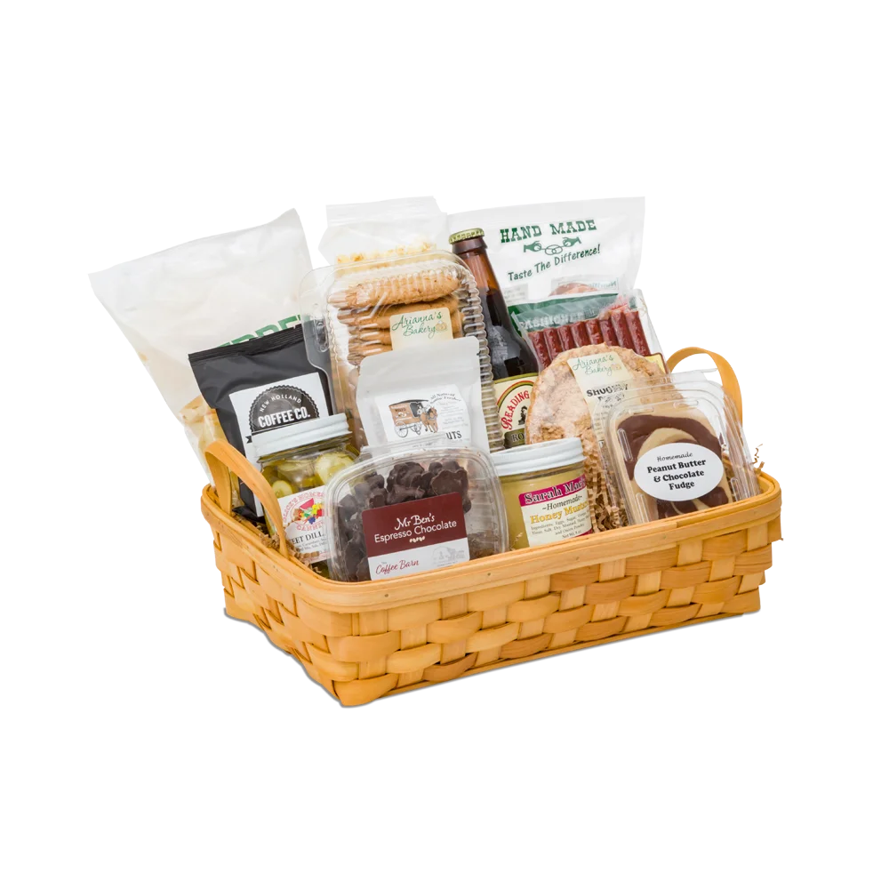 The Best Amish Foods Packaged as Gift Baskets Dutch Baskets