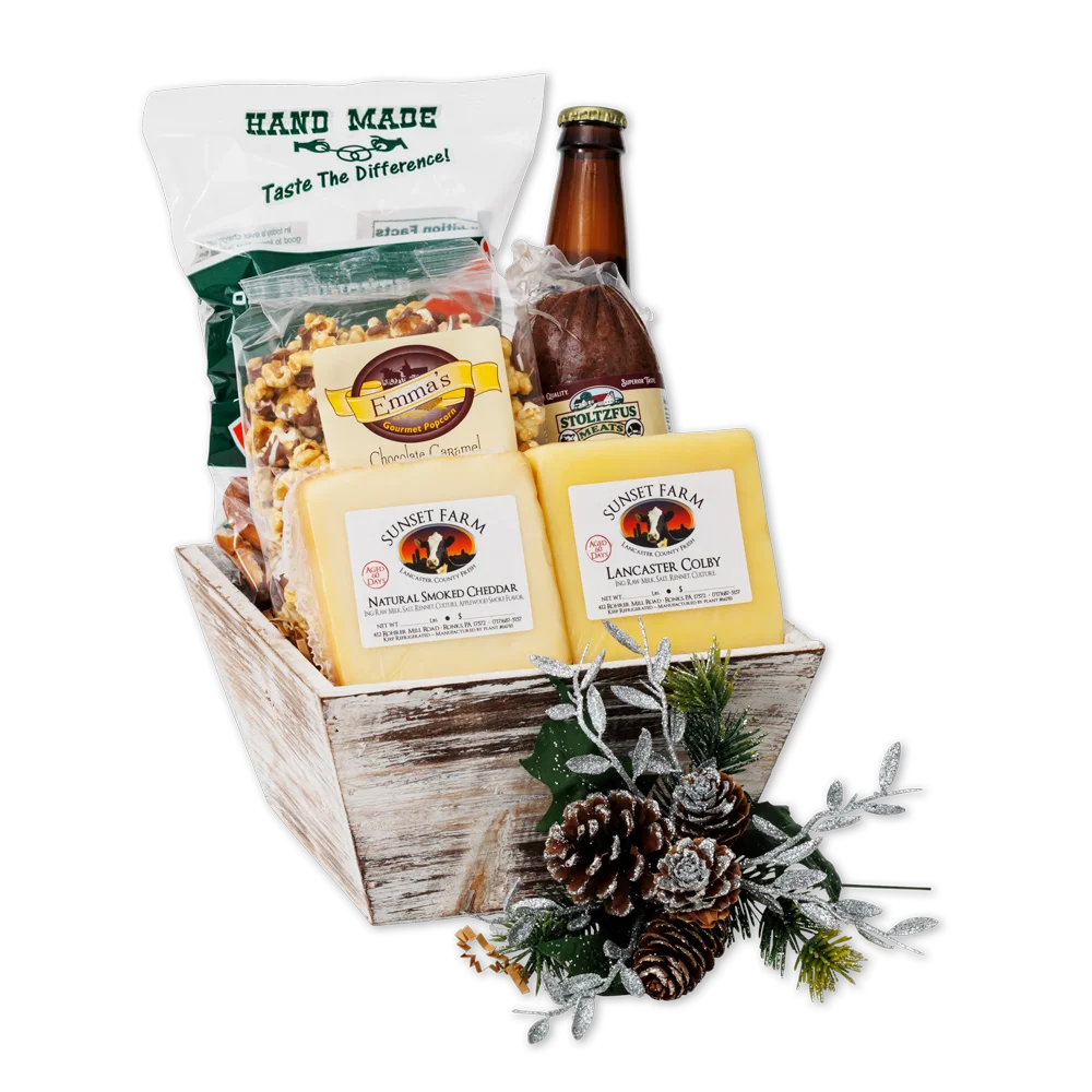 The Best Amish Foods Packaged as Gift Baskets Dutch Baskets