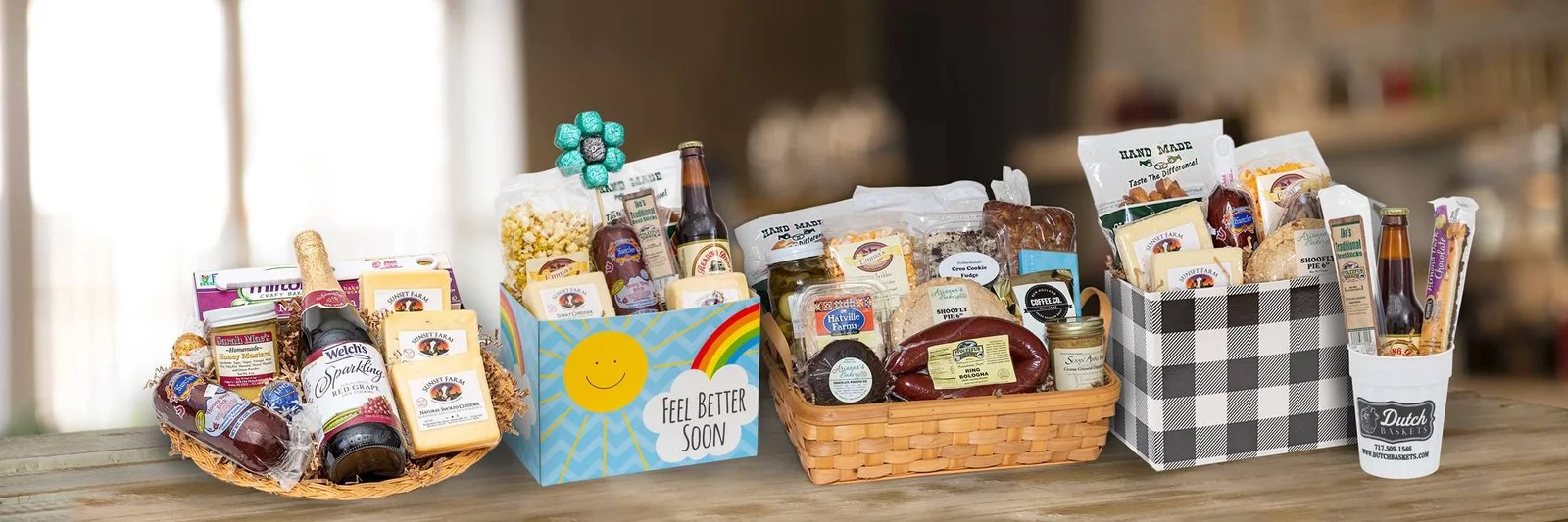 The Best Amish Foods Packaged as Gift Baskets Dutch Baskets