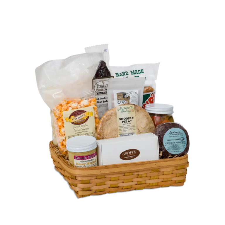 The Best Amish Foods Packaged as Gift Baskets Dutch Baskets