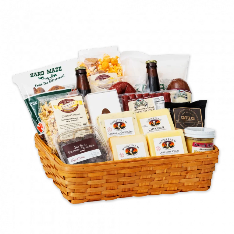 The Best Amish Foods Packaged as Gift Baskets Dutch Baskets