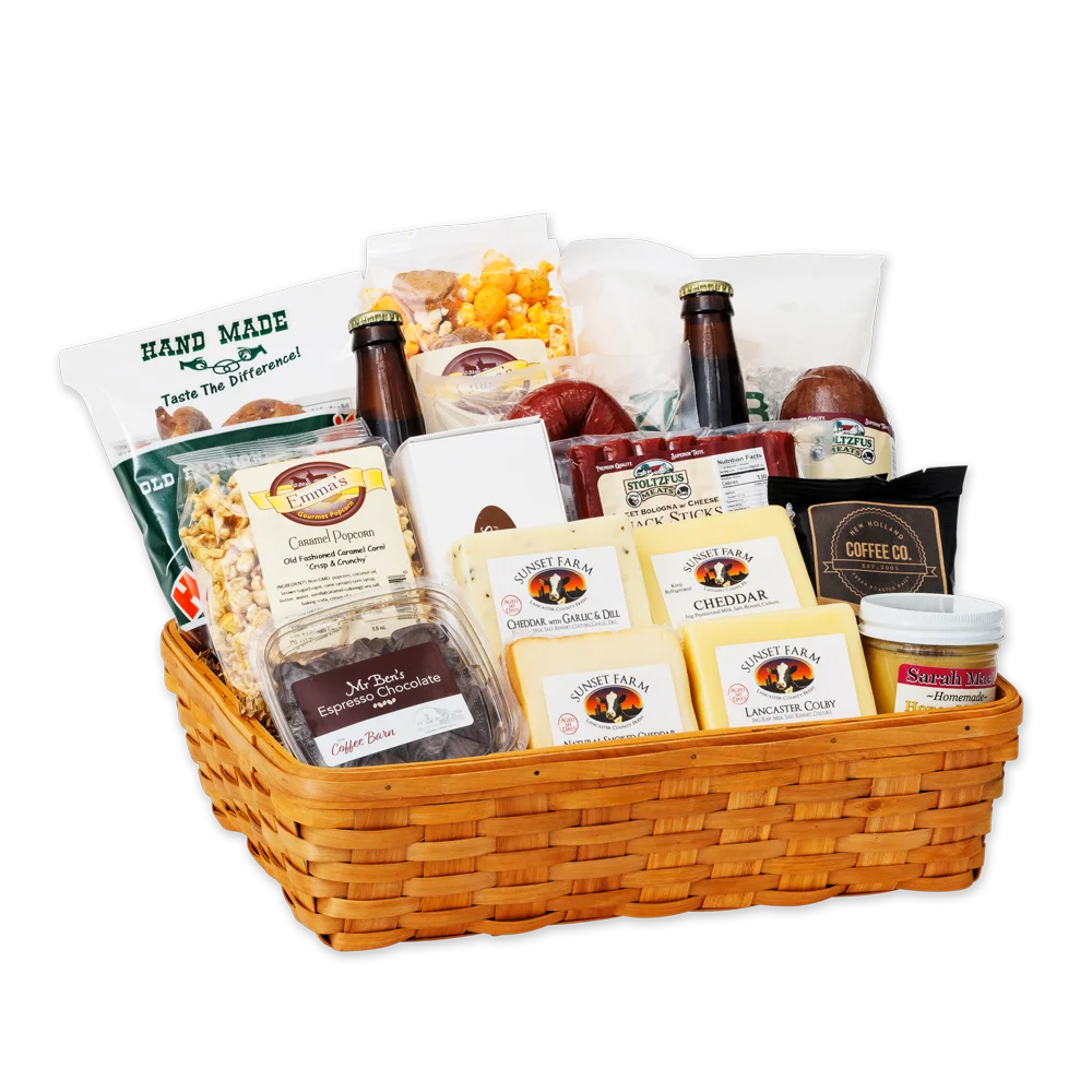 The Best Amish Foods Packaged as Gift Baskets Dutch Baskets