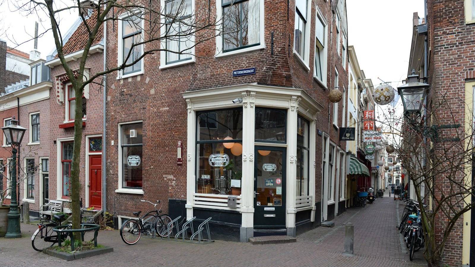 Leidseplein in Leiden, Nederland