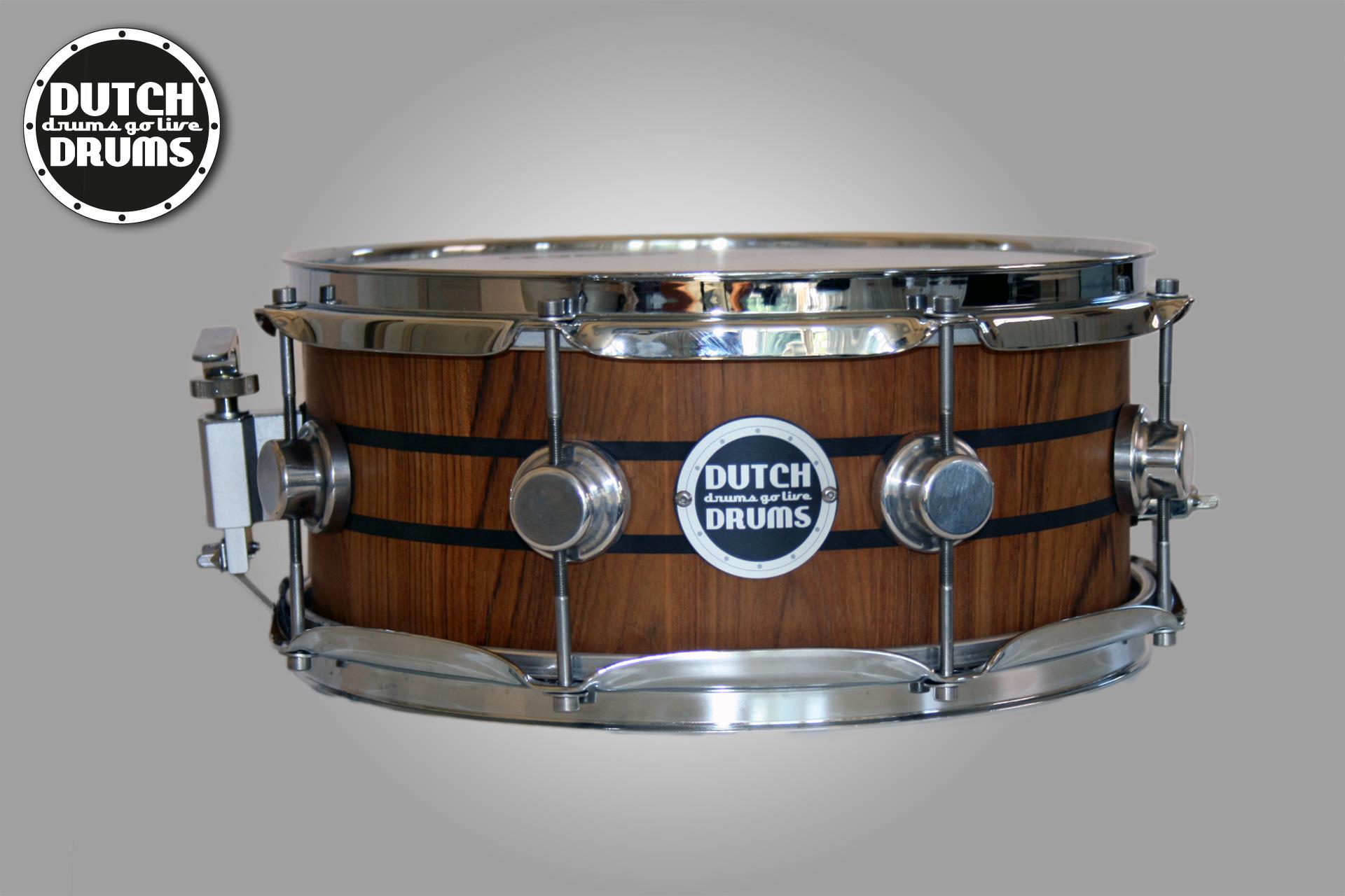 Snaredrum, teak Dutch Drums for life!