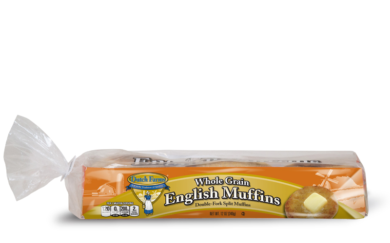 Whole Grain English Muffins Dutch Farms