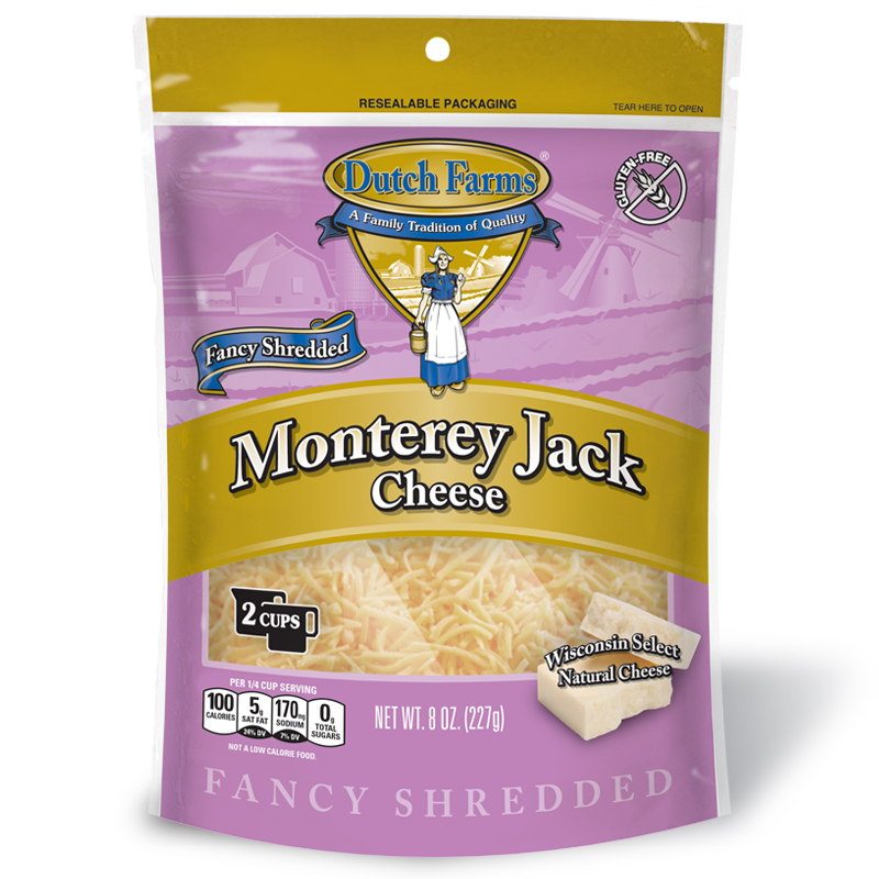 Fancy Shredded Monterey Jack Dutch Farms
