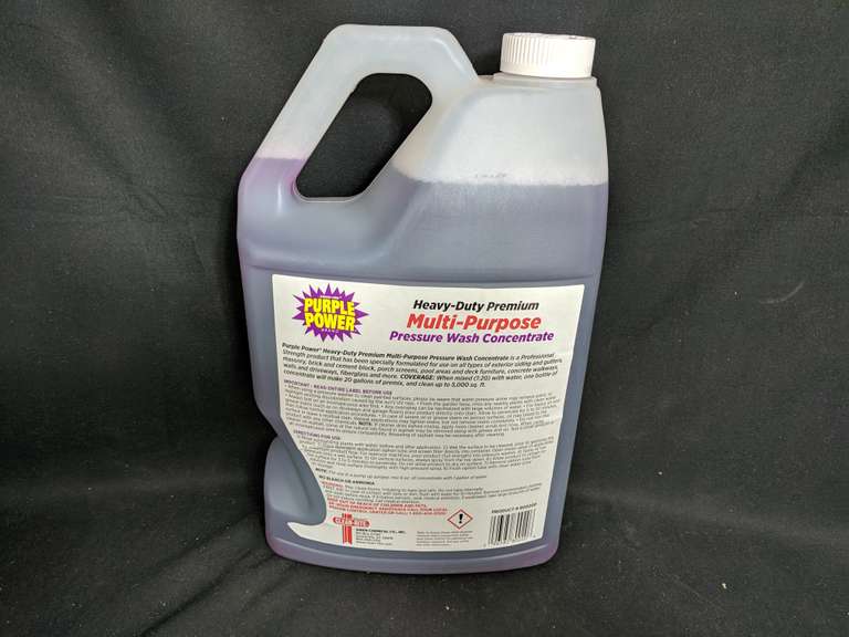 Lot of 2 Purple Power MultiPurpose Pressure Wash Concentrate, 1 Gallon
