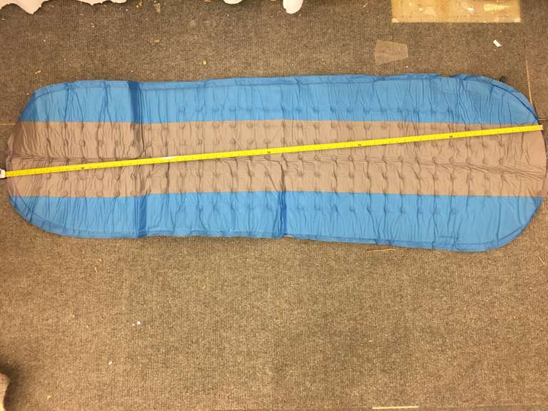Self Inflating Sleeping Pad 2 Lbs 72''x22'' Ripped Bag Dutch Goat