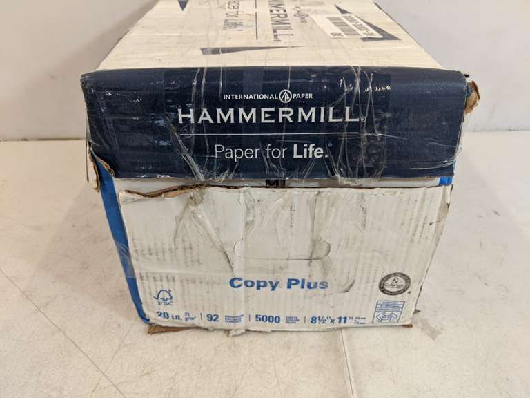 International Paper Hammermill Copy Paper 5000 Sheets Dutch Goat