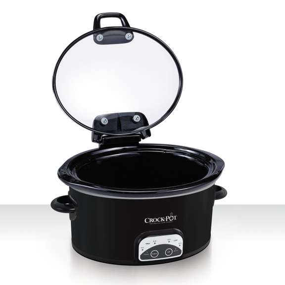 Crock Pot The Original Slow Cooker Oval Black 4.5 Quart Dutch Goat