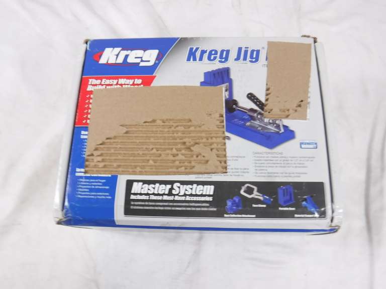 Kreg Jig K4 Master System, Includes Dust Collection Attachment, Face