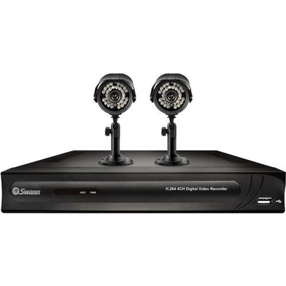 Swann WMTHOMEDVR4 Security In A Box Security System, No