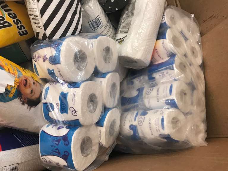 Pallet of Assorted Toilet Paper & Paper Towels 48" x 32" x 40